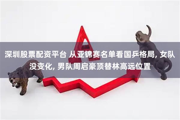 深圳股票配资平台 从亚锦赛名单看国乒格局, 女队没变化, 男队周启豪顶替林高远位置