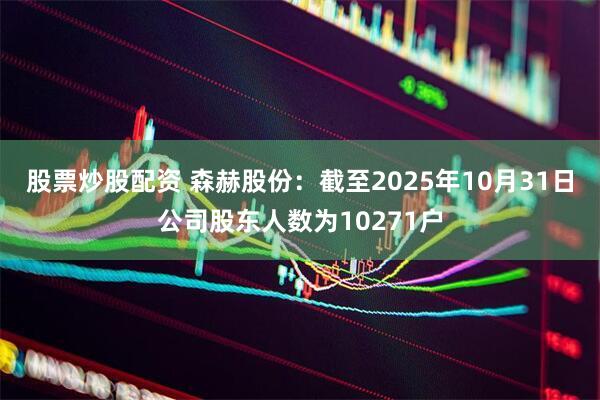 股票炒股配资 森赫股份：截至2025年10月31日公司股东人数为10271户