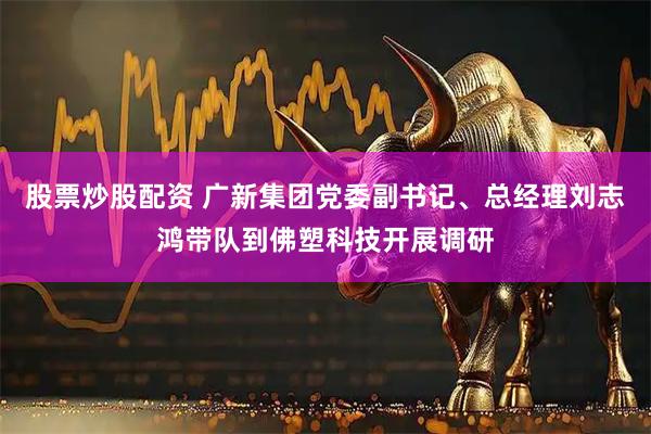 股票炒股配资 广新集团党委副书记、总经理刘志鸿带队到佛塑科技开展调研